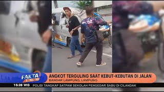 Adu Balap Kedua Angkot di Bandar Lampung Terguling - Fakta Terkini screenshot 2