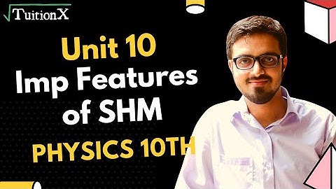 Important Features of Simple Harmonic Motion SHM | Physics 10 | Unit 10 | | Class 10 | SSC |