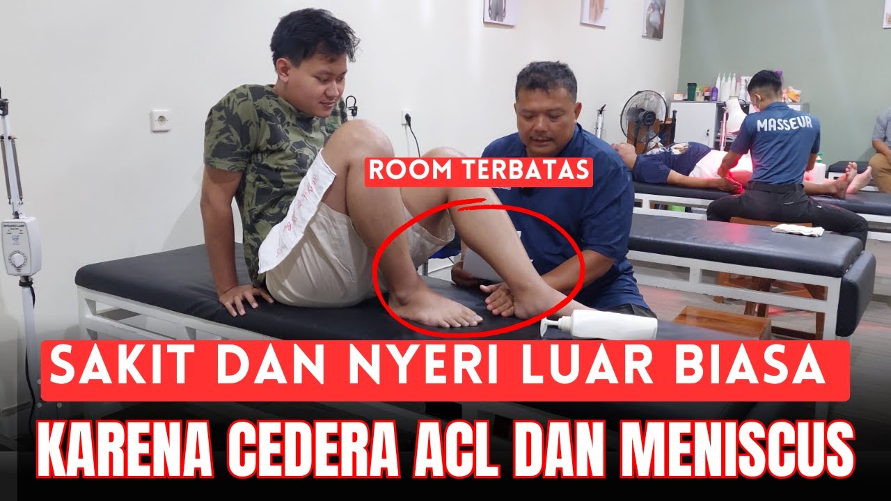 MCO ARIF - SAKIT DAN NYERI LUAR BIASA KARENA CEDERA ACL DAN MENISCUS