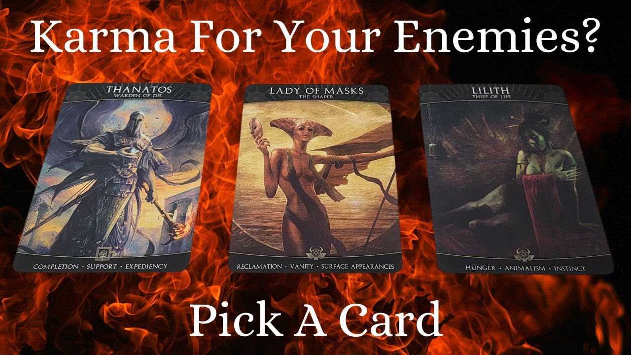 Pick A Card 🔥 Karma For Your Enemies? Their Karma For Harming You 🔥Tarot Reading