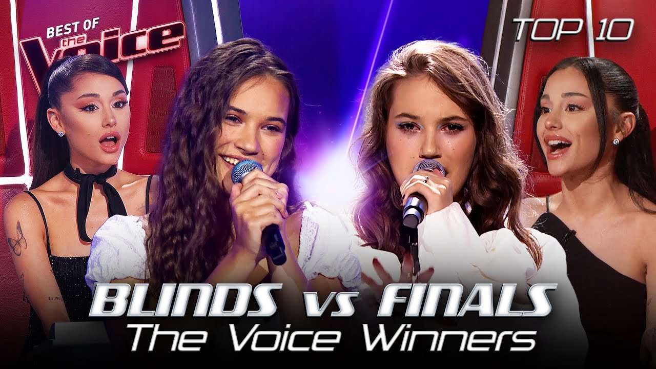 ICONIC The Voice WINNERS' FIRST & LAST Blind Auditions vs Finals Top