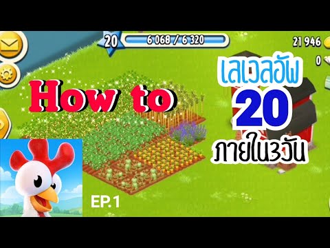 เทคนิค การ เล่น hay day  2022 Update  Hay​ Day​ (เฮย์เดย์)​ EP.1​ วิธีทำให้เลเวลขึ้นเร็ว​ ง่ายๆและได้ผลจริง​ แค่คุณทำสิ่งนี้​ | Fah​ DM​