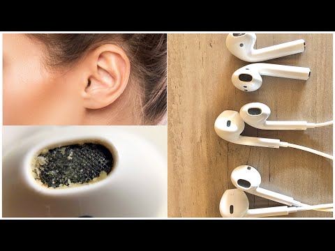 How to Clean Airpods, Earpods, Earphones, Earbuds!! (Remove Wax) | Andrea Jean Cleaning