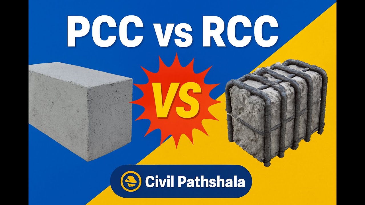 Ppc Or Rcc “Difference Between PCC and RCC (Easy for Students)” - YouTube