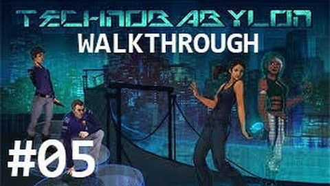 Technobabylon Walkthrough Guide Part 5 - Germination
