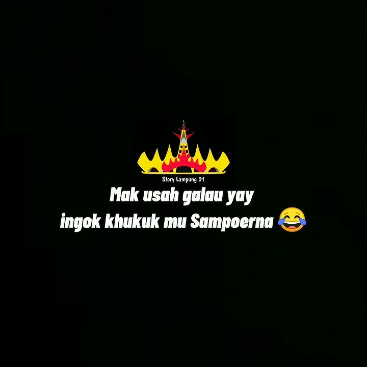 Story WA Lampung/Khukuk Sampurna