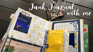 JUNK JOURNAL WITH ME S1:E9 | Junk Journaling Process for beginners | How I use my Junk Journal