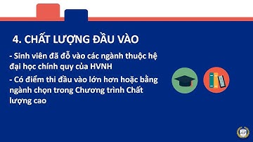 7 điểm khác biệt của Chương trình đào tạo Chất lượng cao Học viện Ngân hàng