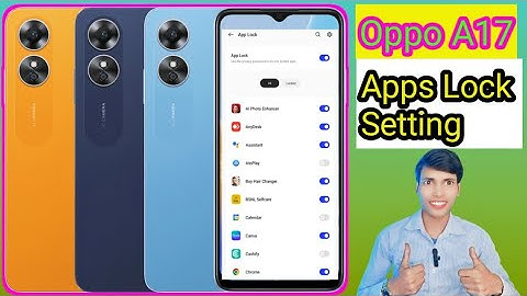 Oppo A17 Mobile Mein App Lock Kaise Lagaen🔐 DCTI ❤️ How to Set App Lock Oppo A17 App Lock Setting 📲