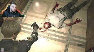 S+ без сохранений хардкор Леон 2-й сценарий ☣️ Resident Evil 2
