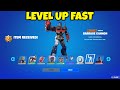 GET TO LEVEL 100 in Fortnite SEASON 3! (How TO Level UP FAST)