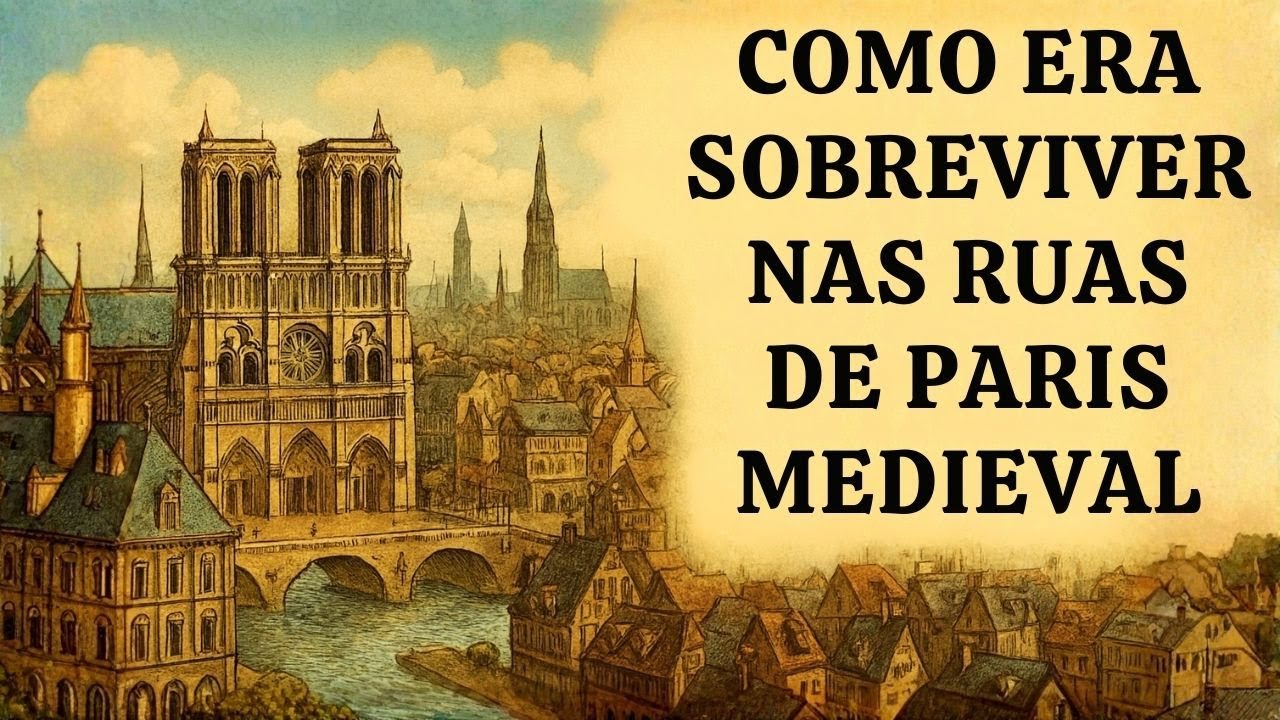 Como Era SOBREVIVER nas RUAS da PARIS MEDIEVAL (Spoiler: fome e lama eram rotina) | Durma no Passado