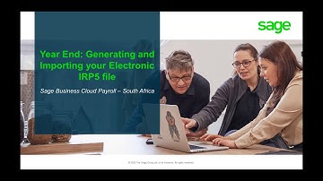 Sage Business Cloud Payroll (AME): Tax Year End Submission