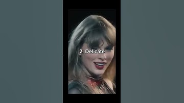 Rank the Taylor swift songs without knowing what’s next pt. 1😛 #taylorswift #swiftie