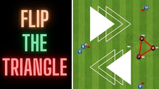 Flip The Triangle | Combination Passing | Football/Soccer