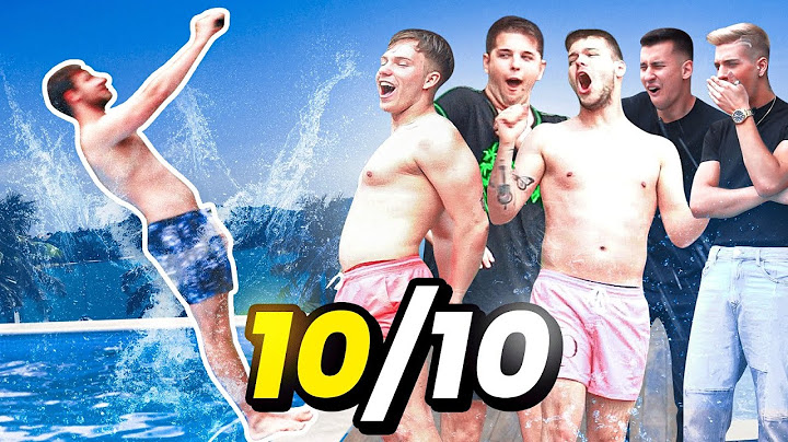 NAJLUĐI SKOKOVI U BAZEN 💦  *neprimjereni skok* l Renato, Perica, Marco, 10Ficho, Josip, Luc & Bruc