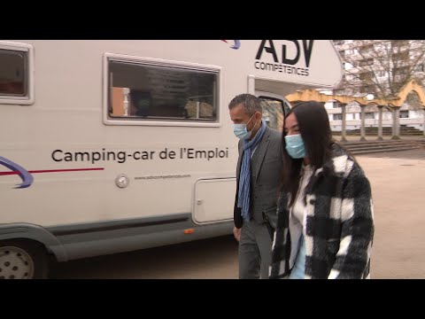 Le camping car de l'emploi à Vesoul