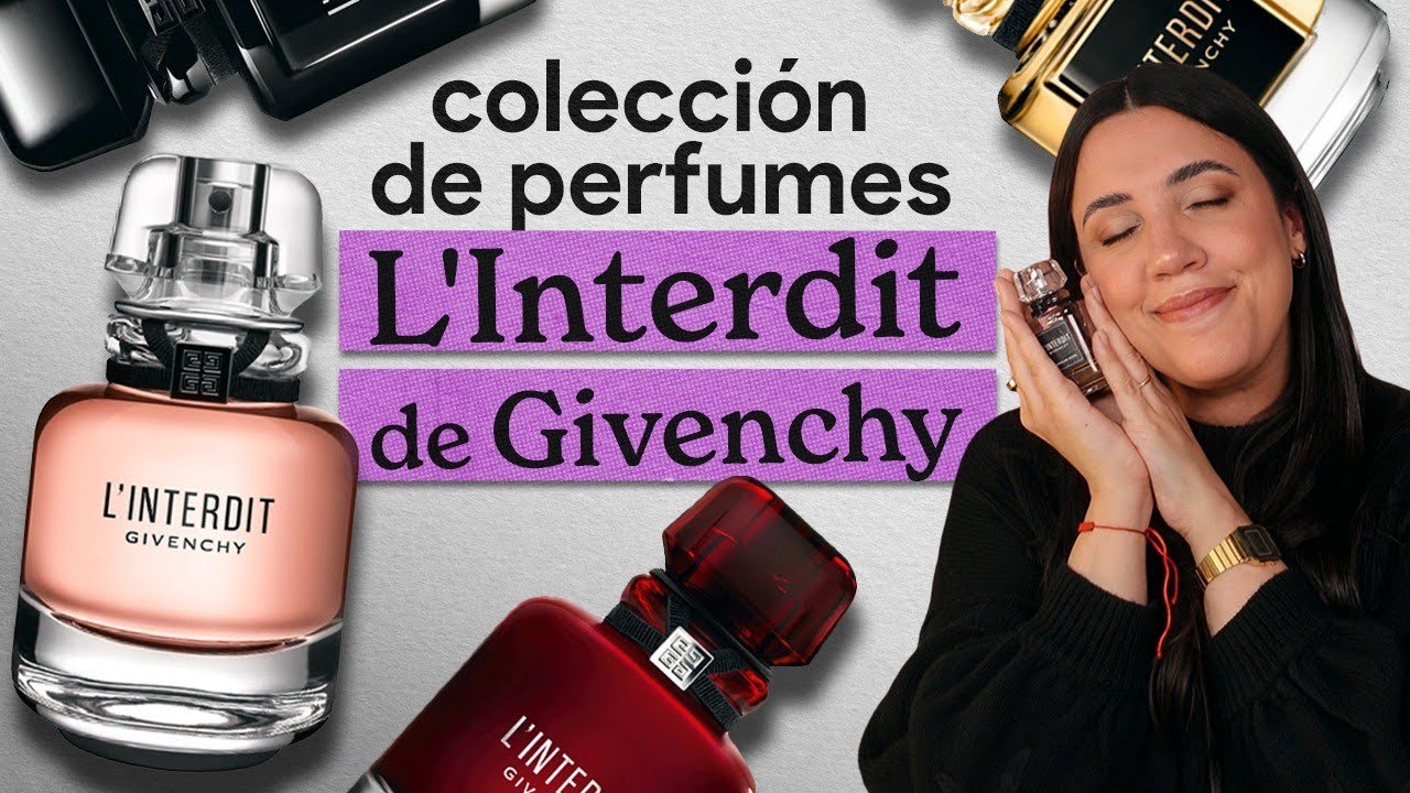 TODOS los perfumes L'INTERDIT de GIVENCHY! Su historia, los flankers, notas y opinión personal!