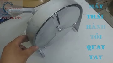 MÁY THÁI HÀNH TỎI QUAY TAY VỚI 350K .MIỄN PHÍ GIAO HÀNG TẬN NƠI