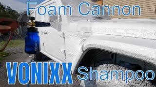 SLICKEST Car Shampoo Available! VONIXX Modelo Fast Foam Cannon And Vonixx VFLOC Car Shampoo!!!