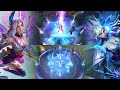 【COMPARISON】 Cryptic Depth Kayle Vs Spirit Blossom Kayle – Latest Skin || League PC, Wild Rift