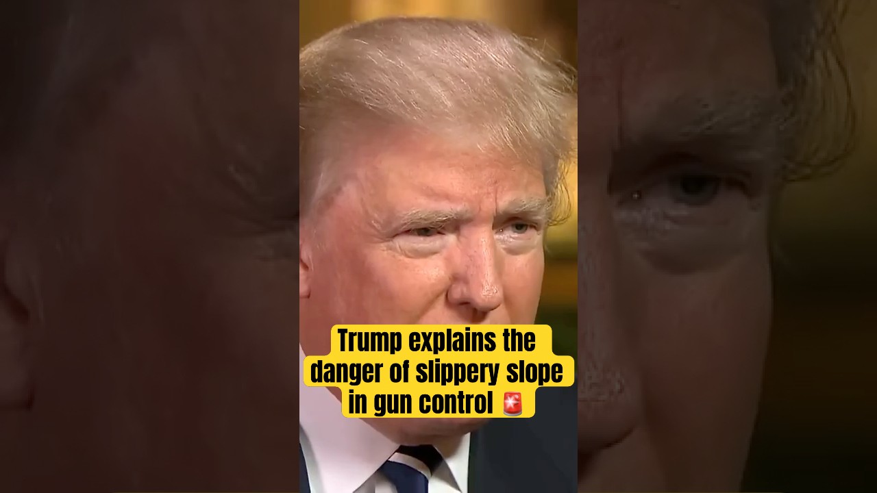 They always play the slippery slope