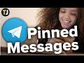 How to Pin A Message in Telegram!