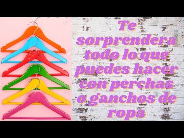 Mira todo lo que puedes hacer con las perchas (aparte de colgar la ropa)