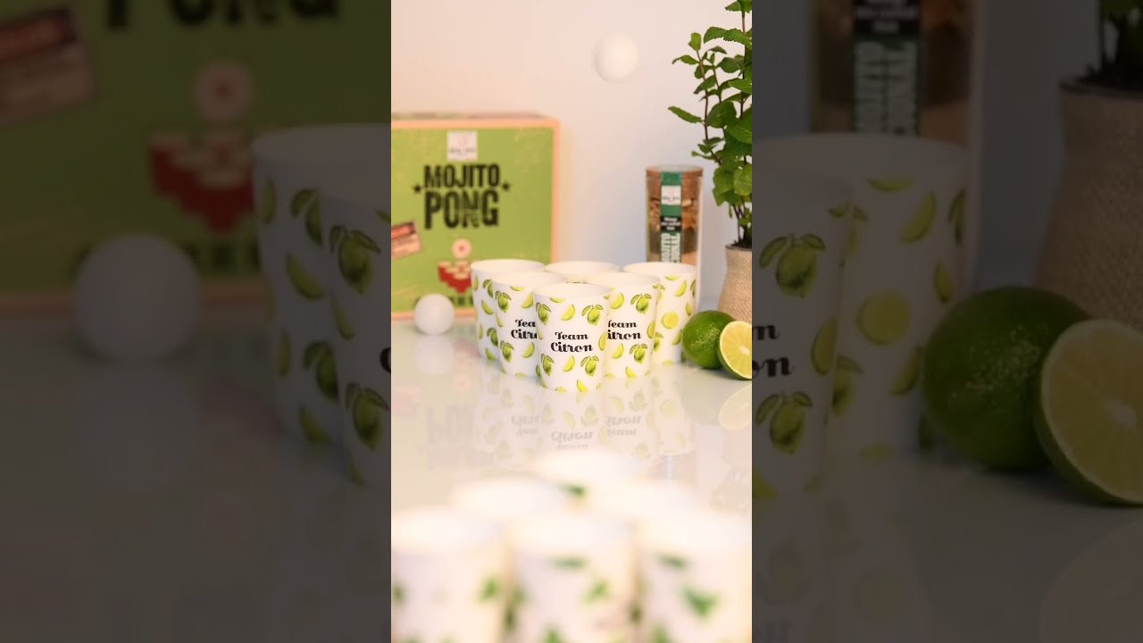 Coffret Mojito Pong - Come & Cook %
