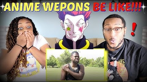 RDCworld1 "When Anime Characters Use Unique Weapons" REACTION!!!
