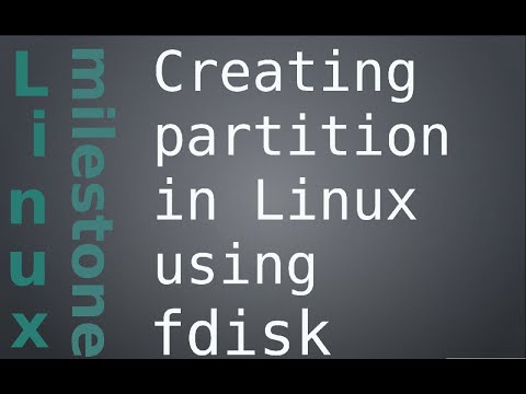 Video: Cum Să împărțiți Partițiile în Linux