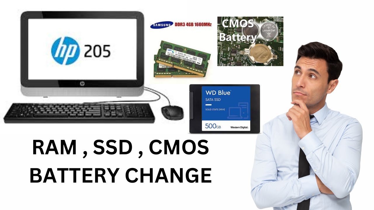 Hp 205 all in one G1 business upgrade option, RAM upgrade, SSD upgrade