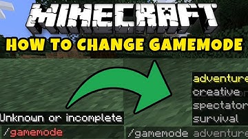 Minecraft Java How To Change Game Mode (Survival to Creative Gamemode) Minecraft Tutorial