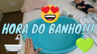 Como Eu Preparo E Organizo Os Itens De Banho Do Meu Bebê Dica Para O Bebê Relaxar