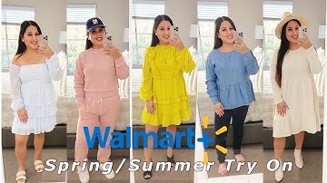 HUGE WALMART Spring Fashion Haul | Try On Haul | *NEW* at WALMART 2022