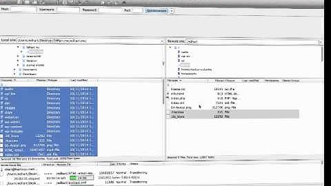 How to Move a Wordpress Site to a New Host: Part 4, Uploading Wordpress Files to Bluehost