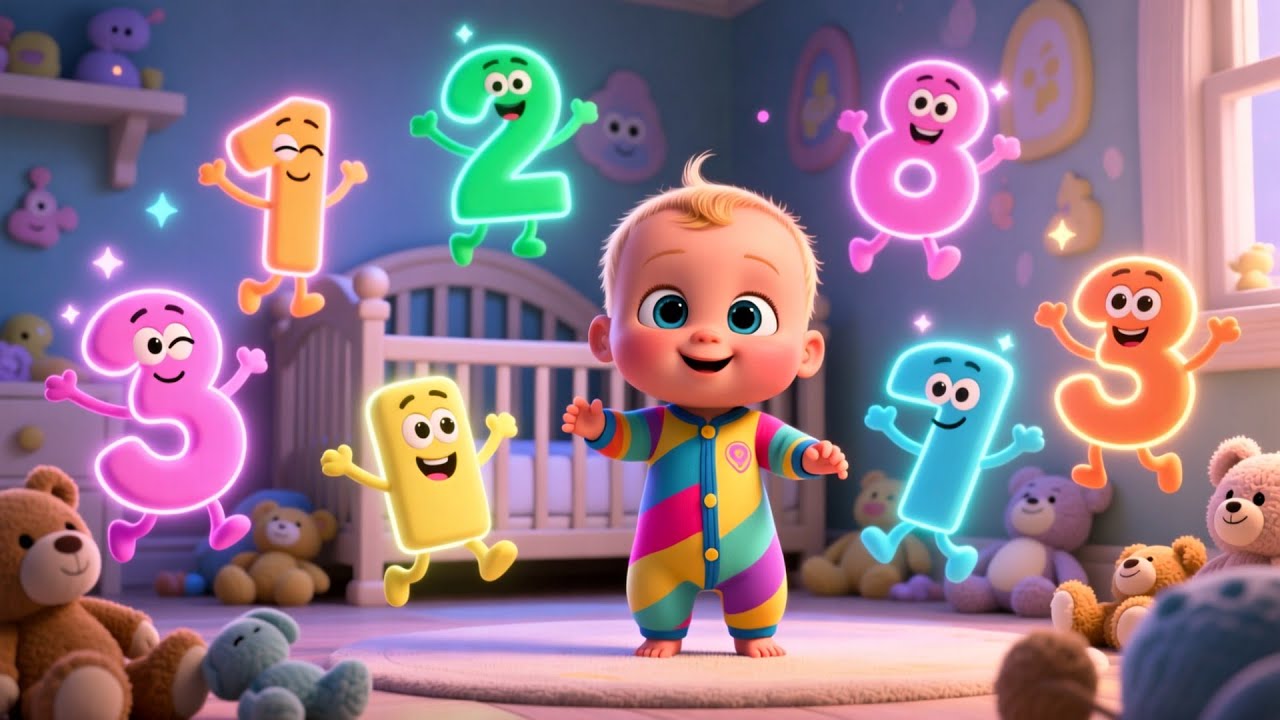 Baby’s Counting Fun Time 🔢🎉🍼 | Kids Fantasy Song | Learn Numbers with Joy