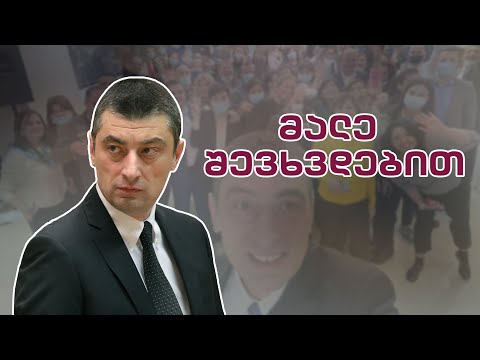გახარიას მეორედ მოსვლა - ექსპრემიერი პოლიტიკაში ბრუნდება