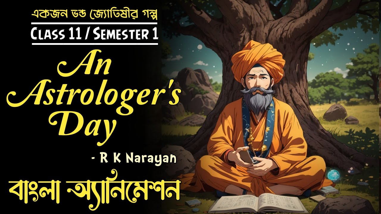 An Astrologer's Day Animated Story in Bengali | R K Narayan | Class 11 ...