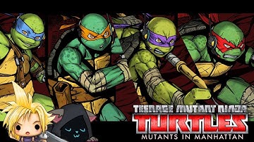 TMNT Mutants In Manhattan Multiplayer Gameplay w/Raine Part  4 : KARAI STAGE + BOSS BATTLE