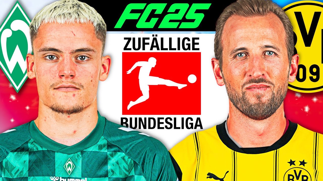 BUNDESLIGA - aber ALLE KADER sind ZUFÄLLIG! 👀😂