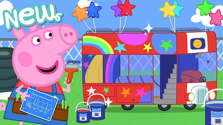 Peppa Pig Tales 🔧 The Party Bus Makeover! 🚌 BRAND NEW Peppa Pig Episodes