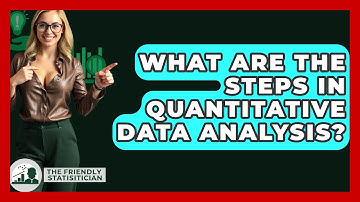 What Are The Steps In Quantitative Data Analysis? - The Friendly Statistician