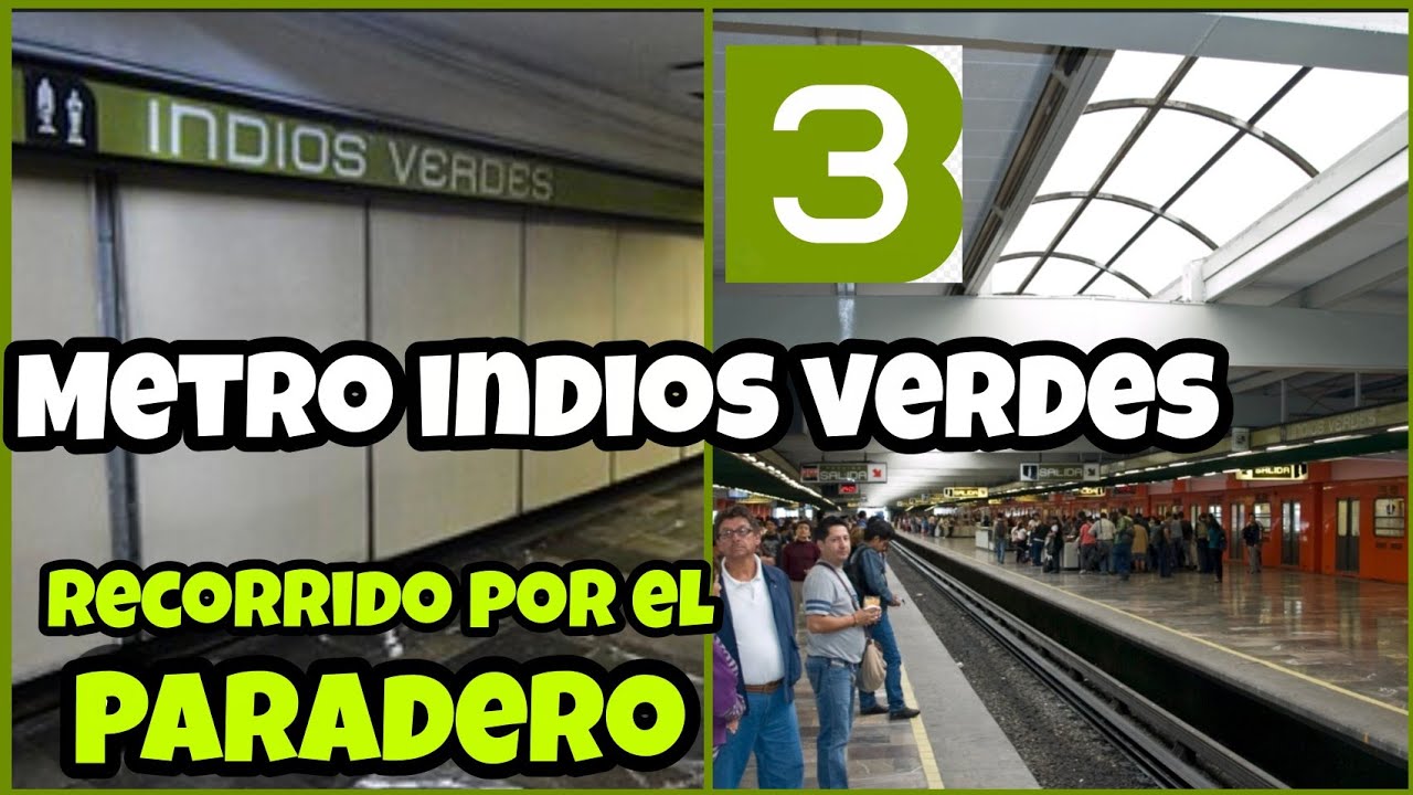 PARADERO INDIOS VERDES COMO ESTA COMPUESTO ESTE IMPORTANTE PUNTO DE MOVILIDAD EN CDMX  #indiosverdes