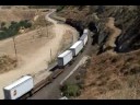 Southbound BNSF TOFC on Tehachapi exiting Tunnel #3 headed for Tunnel #5