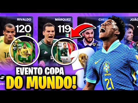 EVENTO DA COPA DO MUNDO AMANHÃ NO FC MOBILE 26!😱🔥