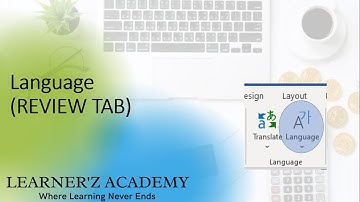 How to Change the Display & Editing Languages in MS Word 2016, 2019, 365 | Review Tab in MS Word