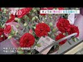 「母の日」生花店賑わう～日頃の感謝を込めて　福岡