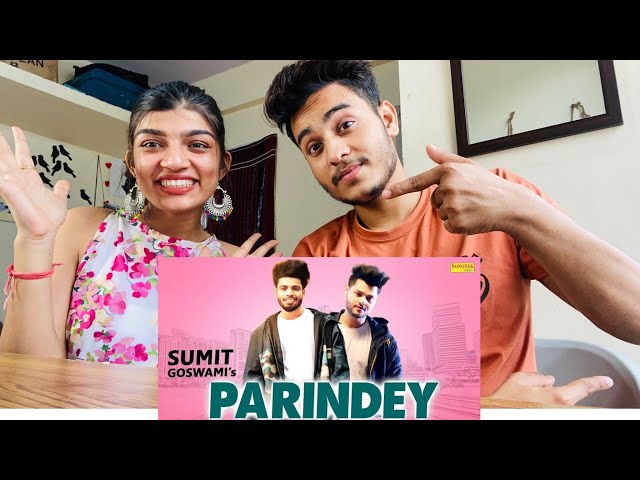 Parindey Sumit Goswami Superhit Haryanvi Song Reaction Video By We React India class=