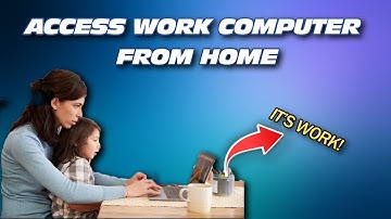 Want to access your work computer from home on Windows?
